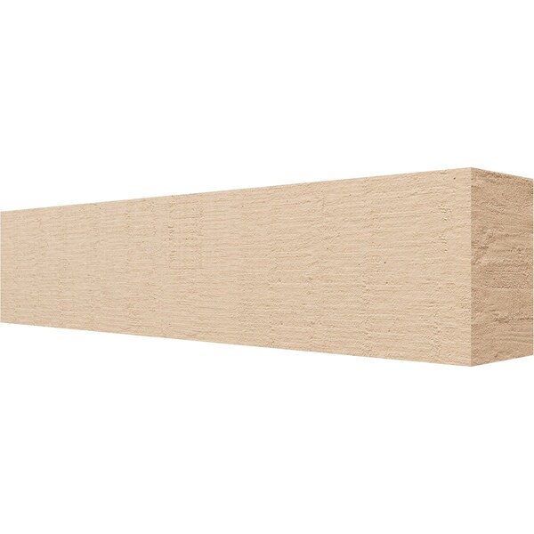 Ekena Millwork 6in. W x 8in. H x 36in. L Block Woodgrain TimberThane Rafter Tail, Primed Tan RFTUR06X08X36BLKRCPR - main